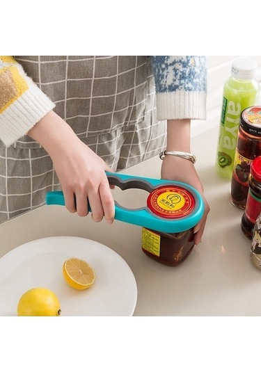 Dancemonkey Mdsj 4-in-1 Açacağı-siyah, Pratik Şişe Açıcı Siyah