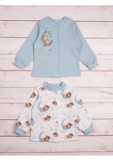 Sovenok Dona Çocuklar İçin 2 Adet Üst 141316256 Açık Mavi