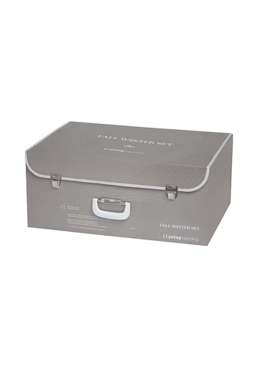 Yataş Bedding Etta Çift Kişilik Fall Winter Çeyiz Seti 8 Prç Bej (516046824) Bej