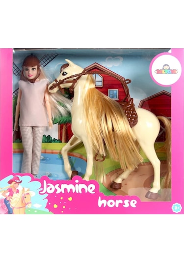 Jasmine Atlı Bebek Bej-Kahve