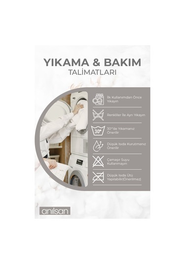 Mikrofiber Antialerjik Yastık - 1000gr, 60x80 Cm, Boncuk Silikon Dolgulu Beyaz