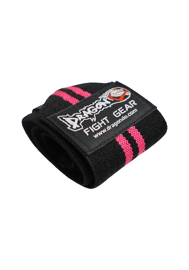 Dragondo 63911 Halter Ve Fitness Bilek Bandajı Yeni Seri Siyah - Pembe