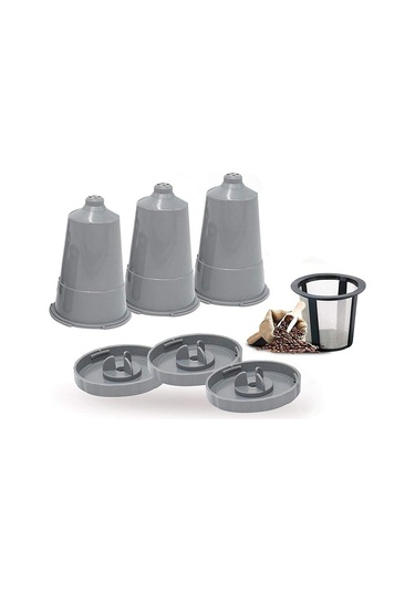 Keurig 1.0 Brewers İçin Yeniden Kullanılabilir K Bardak Kahve Filtreleri Kahve Kaşığı Fırçası İle B30 B40 B50 B60 B70 K500, K400, K300, K200