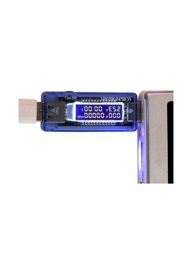 Usb Voltmetre Ampermetre Led Gösterge Gerilim Ölçer