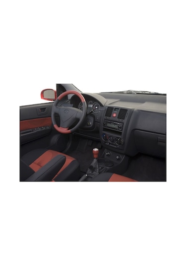 Hyundai Getz Sol Kapı İç Açma Kolu Siyah Ön - Arka