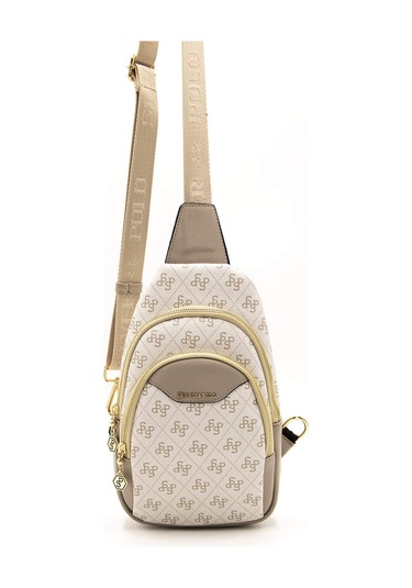 Silver Polo Kadın Bel Çanta 959 Bej