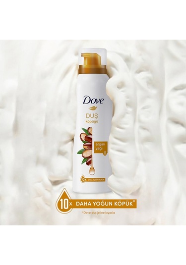 Dove Argan Yağı Duş Köpüğü 200 ML + Depply Nourishing Duş Köpüğü 200 ML