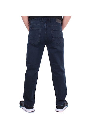 Twister Vegas 132-311 Lacivert Yüksek Bel Rahat Paça Erkek Jeans Pantolon Lacivert