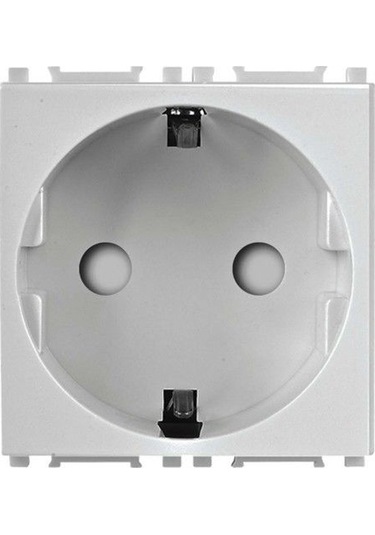 Viko Panasonic Modüler Metalik Beyaz Topraklı Priz Çk Alt+kapak 2m - Wvtt22121mw-tr