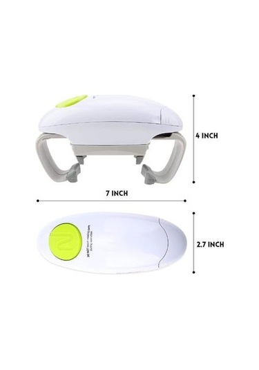 Elektrikli Kavanoz Açacağı Bir Dokunuşlu Handsfree Otomatik Şişe Açacağı Her Boyutta Antik Bronz