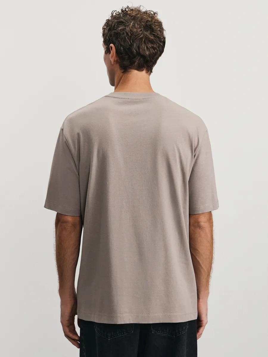 Zarına Regular Fit Basic Tişört 378572136 Bej