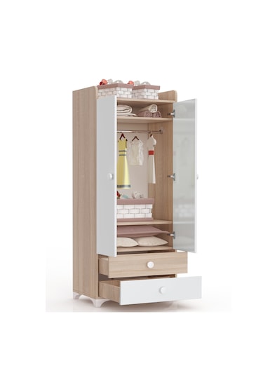 Patiko Sw 703a Büyüyebilen Bebek Odası Takımı Sonomo Kahverengi