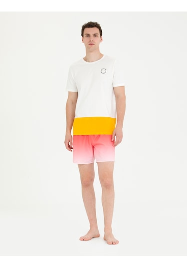 Pierre Cardin Erkek Nar Çiçeği Deniz Şortu 50275934-vr039 Narçiçeği