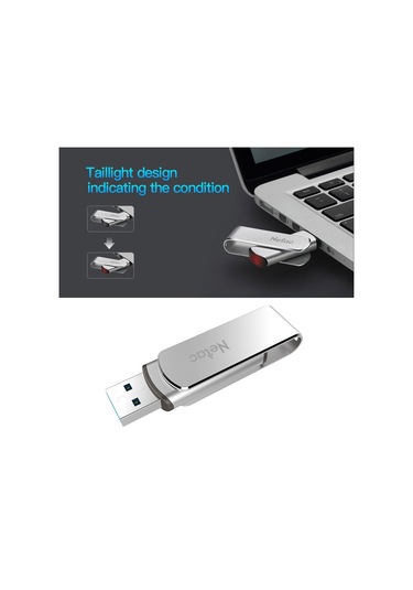 Netac U388 64gb Usb 3.0 Twister Güvenli Şifreleme Flash Disk