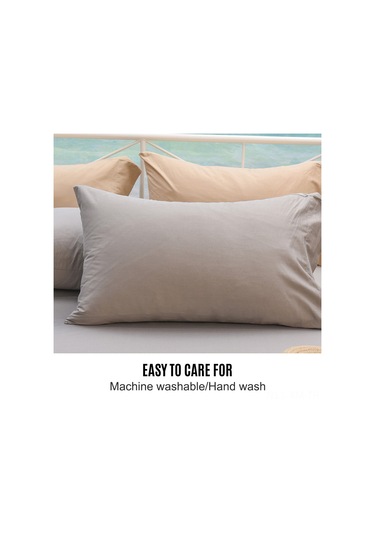 Ximistore9 100% Pamuk Yastık Kılıfı, Envelope Tipi, 50x75 Cm, Yıkama Kolay, Konforlu, Siyah Mavi, Yatak Odası Tekstili Diğer