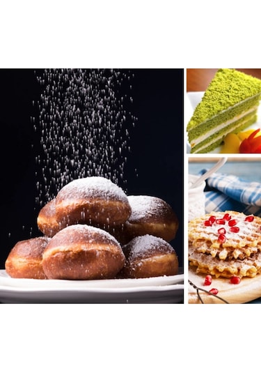 Sones El-kranklı Eğik Un Eleği Mutfak Pişirme Aletleri Diğer