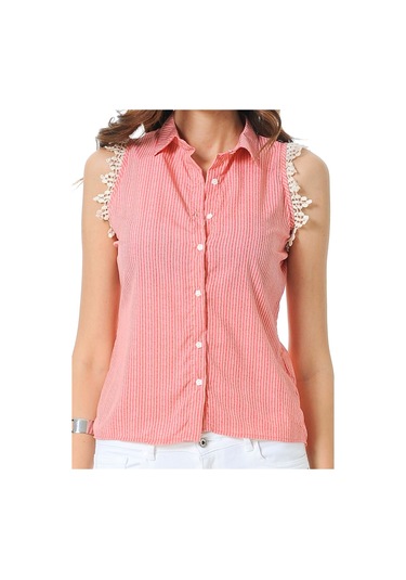 Z6046 Dewberry Bayan Gömlek-pembe Pembe