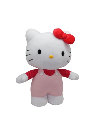 Hello Kitty Pelüş 30 Cm Cord Tshirt Çok Renkli