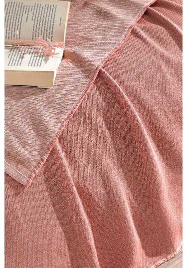 Ella Çift Kişilik Pike - Mercan