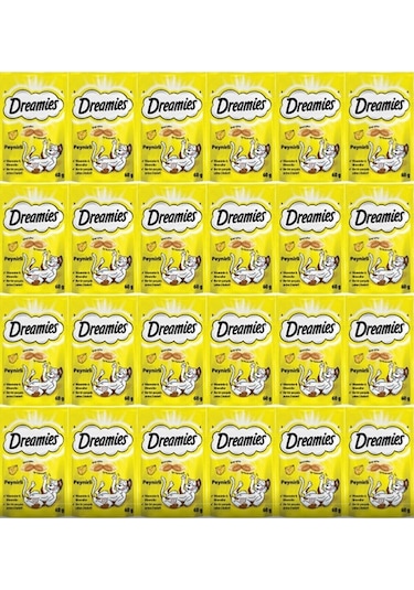 Dreamies Peynirli Kedi Ödül Bisküvisi 24 x 60 G