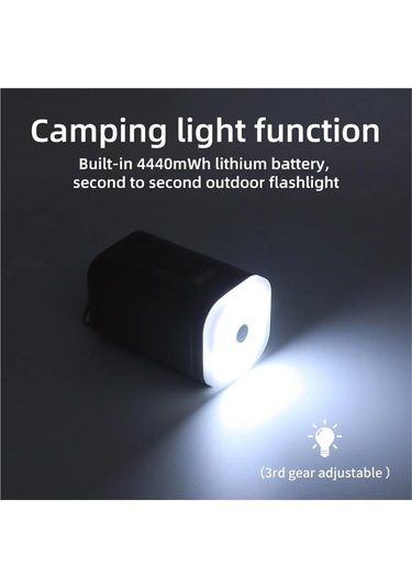 Jialan Kablosuz Şişirme Pompası Taşınabilir Açık Mini Hava