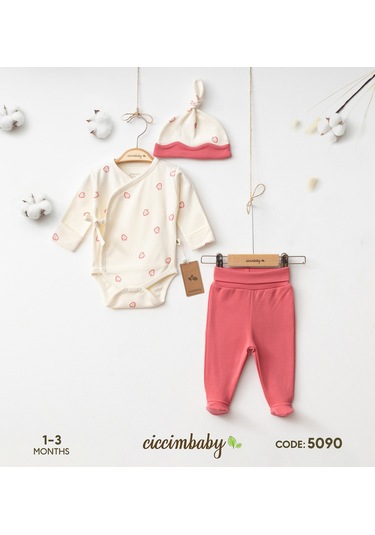 My Strawberry Girl Kruvaze 3 Lü Set Fuşya