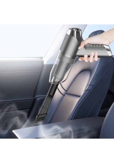 Tongxida Suıtu St-6671 Kablosuz Araç Süpürgesi Siyah Profesyonel Yüksek Güçlü Performanslı