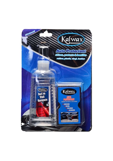Kalwax Auto Protectant Deri&vinil Koruyucu Set N11.4585
