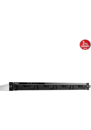 Asustor AS6504RS Intel C3538 4 Disk Yuvası 80 TB NAS Depolama Ünitesi