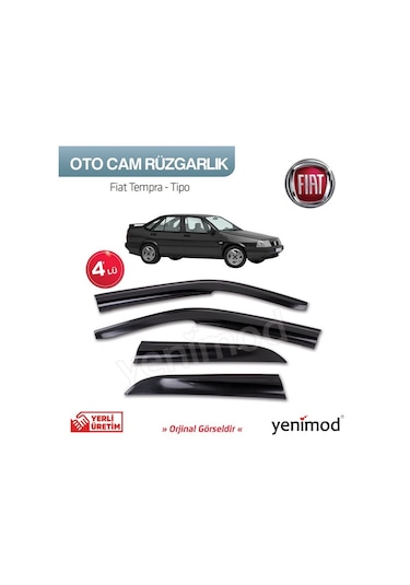 Fiat Tempra - Tipo - 4Lü Mugen Cam Rüzgarlık