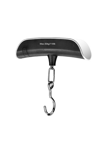 Tcherchitaşınabilir Ölçekli Dijital Lcd Ekran 110lb/50kg Elektronik Bagaj Asılı Bavul Seyahat Ağırlığı Bagaj Çantası Ağırlık Dengesi Aracı