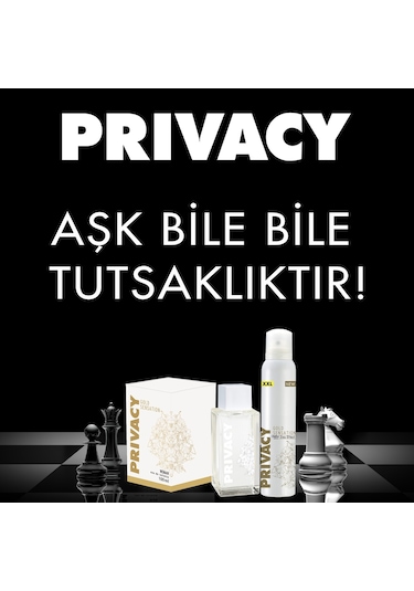 Privacy Gold Kadın Sprey Deodorant 6 x 200 ML