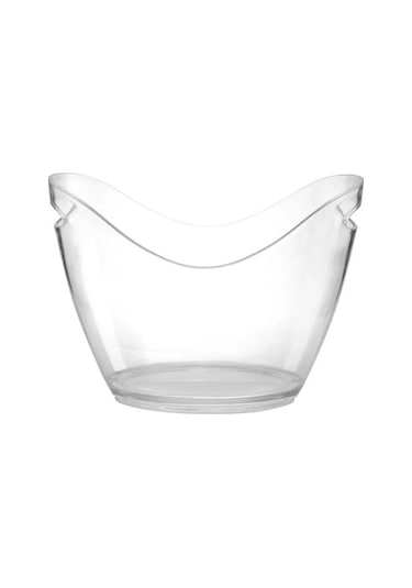 Novahub 8l Temizle Plastik Buz Kovası Şampanya Şişeleri Ev Diğer Diğer