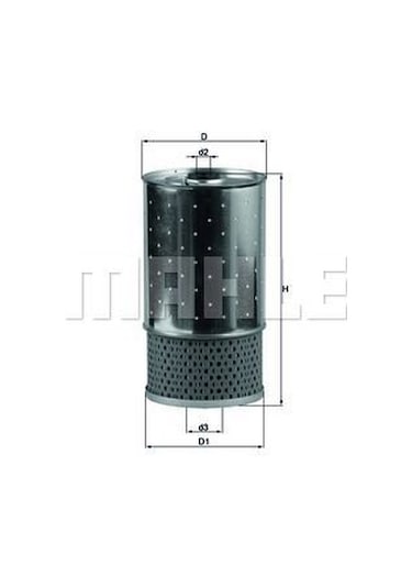KNECHT OX38D YAĞ FİLTRESİ MERCEDES C200 E200 190D