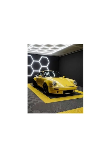 Helios Hs 2822 Hexagonal 200w Petek Led Aydınlatma Lineer Armatür Beyaz Işık Beyaz