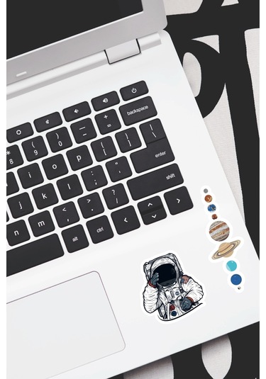 Nasa Uzay Tasarımlı Laptop Notebook Tablet Telefon Sticker Set 19