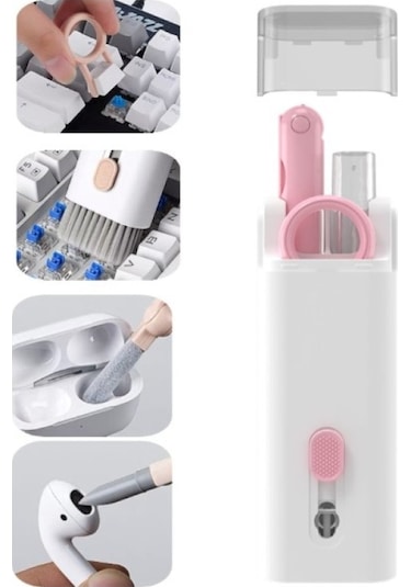 Çok Fonksiyonlu 7 In 1 Airpods Klavye Ekran Kulaklik Temizleme Kiti Diğer