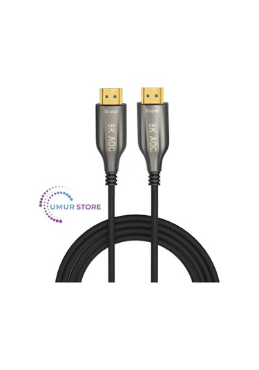 40 Metre - Aoc Fiber Hdmı 2.1 Kablo - 48gbps, 8k 60hz, 4k 120hz, 4k 60hz, Earc, D-hdr, Dolby Vision
