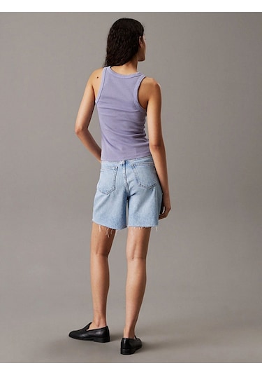Calvin Klein Bermuda Short Kadın Şort J20j225155-1aa Denim