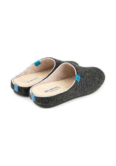 Muya Smil Anatomik Taban Erkek Ev Terliği Füme