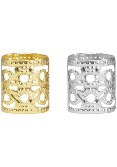 Suntek Örgü Saç Için 100 Adet Kirli Uzatma Tokaları Takı Altın