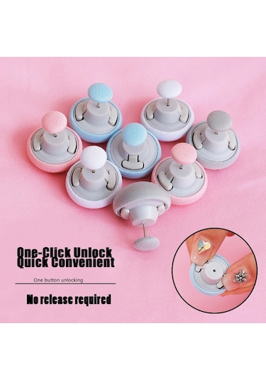 4 Adet Mavi-4/8/12 Adet Mantar Yorgan Sabitleme Klipsi Nevresim Klipleri Yumuşak Kumaş Malzeme Yorganın Kaymasını Önler Yorgan Yatak Aksesuarları