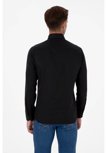 U.s. Polo Assn. Gox025k Siyah Erkek Gömlek 2225582 Siyah