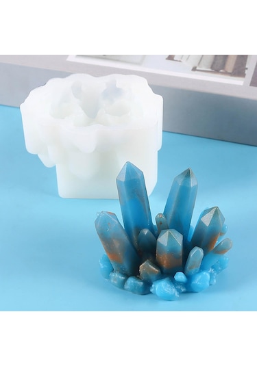 Suntek Silikon Küme Kalıp Kristal Reçine Kalıp El Sanatları