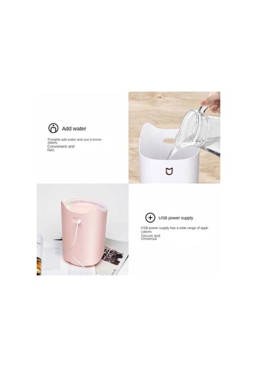 Ambition 3000 ML Çift Jet Hava Nemlendirici Büyük Beyaz