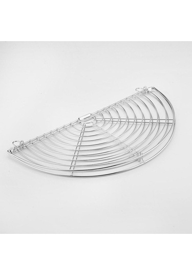Pazly Suntek Pişirme Soğutma Rafı - Katlanabilir Yuvarlak Tost Standı Gümüş Gümüş