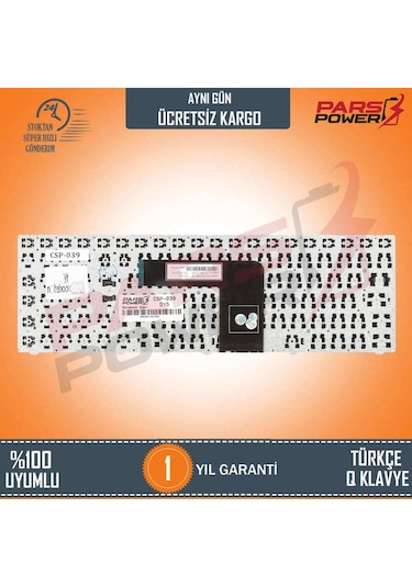 Casper Uyumlu Nirvana C300. C500. C510 Serisi 0Kn0-1B1Tu11. Siyah