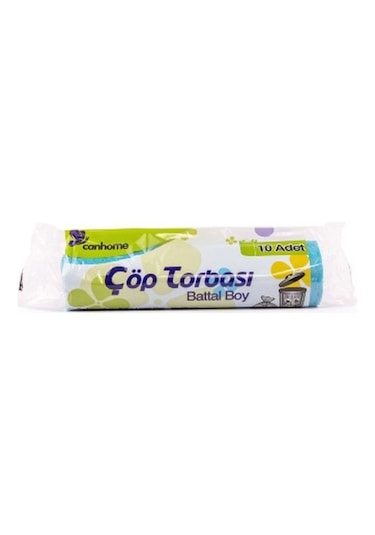 Çöp Torbası Mavi Çöp Poşeti Battal Boy 75X90 Cm 10'Lu