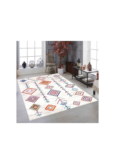 Ideal Kadife 4 M2 Ve 6 M2 Seçenekli Lastikli Halı Örtüsü 344 Ort344