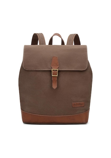Kanvas Kumaş Kadın Sırt Çantası Smart Bags 1329 A.kahve